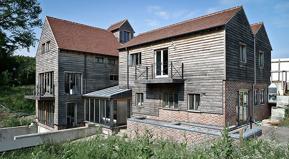 Elspeth Beard Architects - Mill Conversion - construction